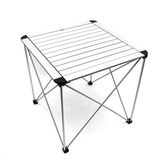 夏诺多吉 户外折叠桌椅 铝合金便携式桌子 自驾游茶几桌 小号联排