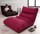 日式布艺懒人沙发床单人位简约现代榻榻米创意宜家省空间可折叠