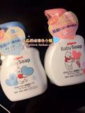 现货日本代购Pigeon贝亲宝宝婴儿泡沫型洗发沐浴露二合一500ML