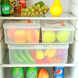 超大振兴长方形塑料冰箱保鲜盒厨房蔬菜水果储物盒微波炉密封饭盒