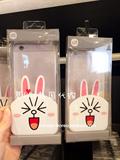 现货。韩国专柜代购 line手机壳布朗熊可妮兔iphone6/6s 6/6splus