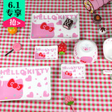 出口日式创意可爱儿童餐具碗碟套装卡通陶瓷米饭碗点心盘子礼盒装