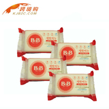 韩国进口保宁皂B＆B婴儿抗菌香皂洗衣皂 洋槐花香儿童皂 4块装