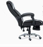 hl真皮豪华椅电动电脑椅家用办公椅可躺转椅人体工学椅子