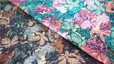 枫树叶子活性印花帆布手工diy箱包沙发套桌布坐垫抱枕拼布布料