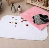 韩国正品代购粉色温馨家居卧室客厅玄关入门垫防滑脚垫地垫地毯