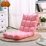 创意卧室小单人布艺懒人沙发床椅日式可折叠大师设计现代简约家具
