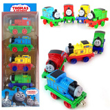 托马斯小火车 合金套装回力磁性 火车头可连接儿童玩具车 4款组合