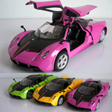 凯迪威  1:32 帕加尼 超级跑车模型  玩具合金回力 声光汽车