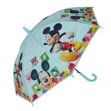 外贸迪斯尼儿童雨伞出口日本高档雨伞安全开关伞维尼熊米奇伞