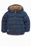 【代购】英国NEXT正品童装新款男童保暖深蓝连帽外套棉服900-031
