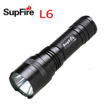 SupFire强光手电筒L6高亮LED泛光型26650充电 骑行 神火正品包邮