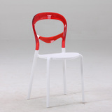 特价宜家简约靠背椅子现代创意家用餐椅塑料椅会议办公椅成人座椅