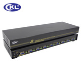 CKL-108S VGA电脑显示器分配器带音频 分配器 1进8出 450MHZ