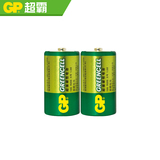 GP超霸大号1号R20电池D型号电池煤气炉热水器2粒收缩装一号电池