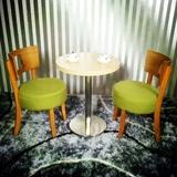 西餐厅桌椅凳子 奶茶甜品店餐桌椅 咖啡厅茶餐厅实木桌椅沙发组合