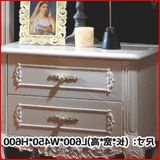 法丽莎家具G1欧式床头柜欧式卧室家具床头柜实木床头柜储物柜特价