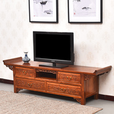 仿古实木电视柜明清古典家具客厅卧室榆木简约定制复古储物装饰柜