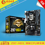 Gigabyte/技嘉 Z97-HD3 (rev. 2.1) 全固态大板 1150针 Z97主板