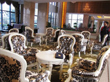 酒店休闲椅售楼处欧式洽谈桌椅组合咖啡厅美容会所单人接待沙发椅
