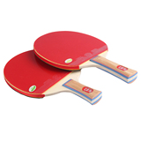 天津729 现货新品专业乒乓球拍横板直板儿童乒乓球成品拍球拍1020