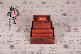 红木首饰盒红酸枝抽盖盒子红木印章收纳盒子收纳盒雕花装饰盒