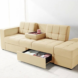 新款小户型布沙发床储物两用双人布艺沙发折叠多功能沙发床1.5米