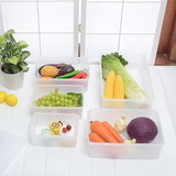 长方形透明塑料保鲜盒密封冷藏盒冰箱果肉食物收纳盒子储物盒包邮