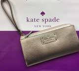 加拿大代购Kate Spade layton 拉链长款钱包 手包 手拿包