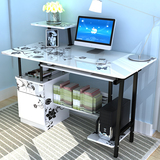 卓禾  简易电脑桌台式桌家用办公桌写字桌书桌简约现代台式电脑桌