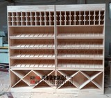 木质红酒展柜木制展示架实木货架精品红酒展柜 定做红酒展示柜
