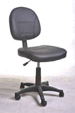 职员椅！小电脑椅！学生椅！小工作椅! 简约造型持久耐用皮制材质