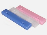 韩国进口餐具盒子放勺子筷子空盒卡扣便携透明餐具盒环保户外盒