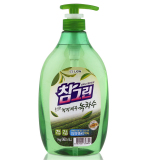 韩国进口正品 LION/狮王 CJ绿茶 洗洁精 洗涤灵 洗碗果蔬均用1kg