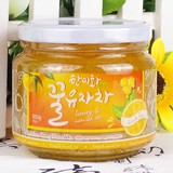 包邮 韩国进口蜂蜜柚子茶550g 韩美禾蜂蜜茶果味茶饮料水果茶