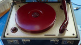 Prague㊣匈牙利代购 50年代古董西洋收藏品晶体管录音黑胶唱片机