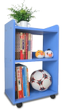 简约现代移动书柜 简易书架多功能储物柜一柜多用地柜玩具收纳柜