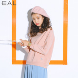 EAL正品春季女装上衣学生韩版刺绣长袖套头女人宽松卫衣 女版Y880