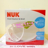 香港正品代购 新款NUK手动食物防滑研磨碗 宝宝婴儿儿童辅食制作