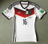 虎扑货专柜正品德国2014年世界杯冠军球衣足球比赛服3星小李子