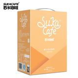 【天猫超市】苏卡三合一速溶咖啡摩卡咖啡1200g礼盒大包装80条