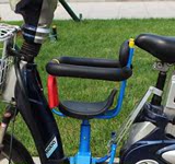 dy电动自行车婴幼儿童折叠座椅后置电瓶单车宝宝安全减震坐椅