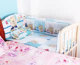 婴儿床实木大尺寸儿童床环保无漆宝宝床带高护栏童床定做定制
