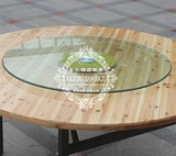 酒店钢化玻璃转盘金沙1.0米1.1米1.2米1.3米底座餐桌饭店圆桌转盘