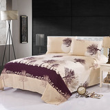 欧式芦荟棉床单单件春眠床上用品床丹铺的床单1.2-1.8米纯绵床旦