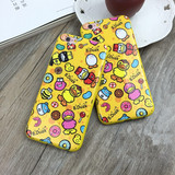日本大黄鸭iPhone6s手机壳可爱卡通套苹果6plus全包软5S保护套潮
