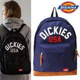 Dickies双肩包明星款男女印花背包大学生书包欧美时尚旅行休闲包