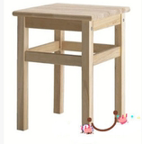 定制凳子实木家用餐桌凳高木凳时尚简约简易木头小板凳特价