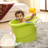 婴儿大号浴盆小孩塑料洗澡盆儿童洗澡桶1-4岁宝宝沐浴桶可坐泡澡
