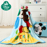 迪士尼宝宝毛毯云毯新生婴儿毯子儿童双层加厚秋冬毯子礼盒装